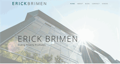 Desktop Screenshot of erickbrimen.com